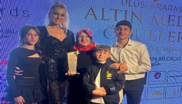 Manavgat’ın Gururu Şevkiye Durgun’a Ödül!